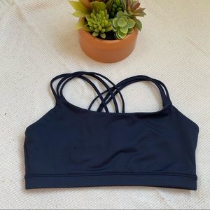 New Without Tags Gapfit Blue Eclipse Sports Bra Size Small